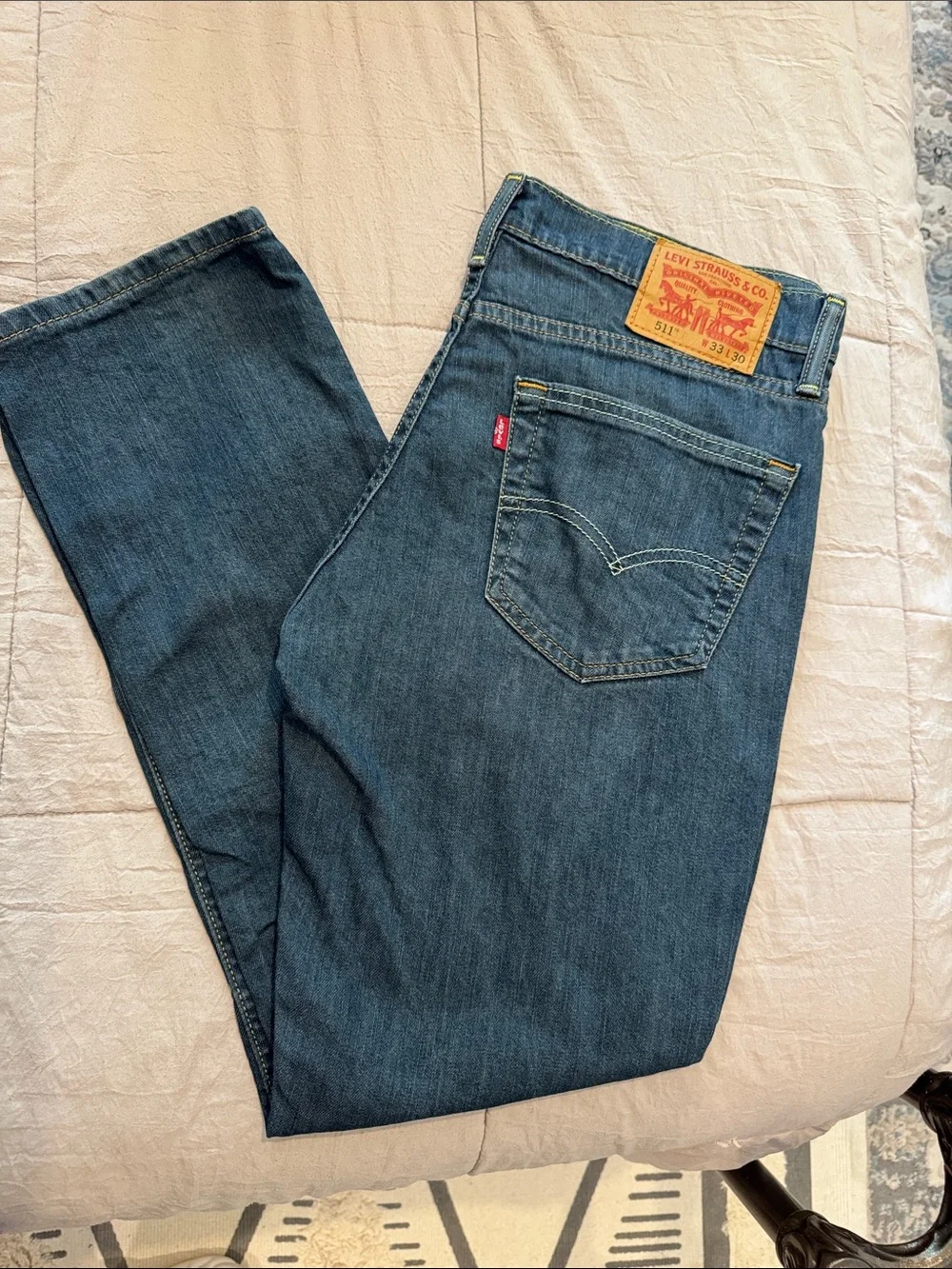 Vintage Levi's 511 Men’s Slim Fit blue jeans Sz 33”